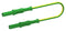 Tenma 72-14016 Banana Test Lead 4mm Plug Shrouded 6.6 ft 2 m