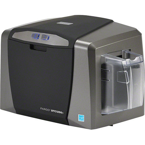 Fargo DTC1250e Single-Sided ID Card Printer with Magnetic Stripe Encoder
