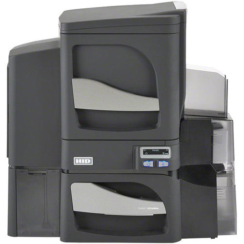 Fargo DTC4500e Dual-Sided ID Card Printer with Single-Sided Lamination & Magnetic Stripe Encoder