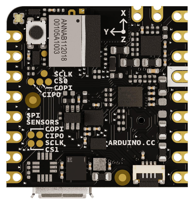 Arduino ABX00061 Development Board Nicla Vision nRF52832 Syntiant NDP120 512KB Flash 64KB Sram 16MB SPI New