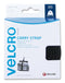 VELCRO VEL-EC60326 Hook & Loop Fastener, Adjustable Reusable Carry D-Ring Strap, Black, 50 mm, 1.8 m