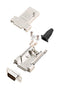 Amphenol ICC (COMMERCIAL PRODUCTS) L17DTSL09-RG-LJS-T+L717SDE09P D Sub Connector With Backshell DB9 9 Contacts Plug Solder DE DTSL-T-LJS-RG Series