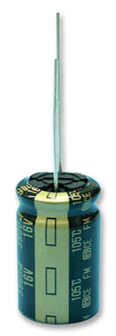 PANASONIC ELECTRONIC COMPONENTS EEUFM0J562S Electrolytic Capacitor, 5600 &micro;F, 6.3 V, FM Series, &plusmn; 20%, Radial Leaded, 16 mm