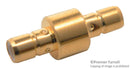AMPHENOL RF 142244 RF / Coaxial Adaptor, Intra Series Coaxial, Straight Adapter, SMB, Jack, SMB, Jack