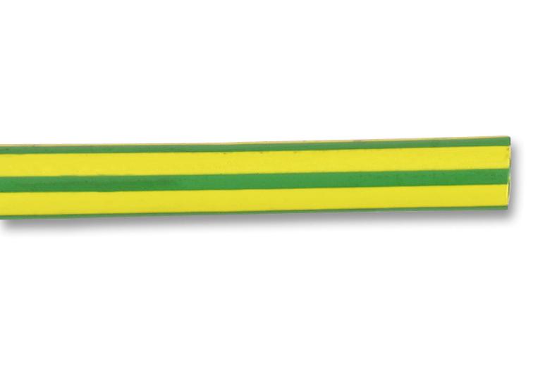 PRO Power CGFC-3/1-45 CGFC-3/1-45 Heat Shrink Tubing Flexible Fluid Resistant 3:1 0.118 " 3 mm Green Yellow 32.8 ft 10 m