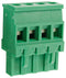 Camdenboss CTBP92VG/4R CTBP92VG/4R Pluggable Terminal Block Reversed 5 mm 4 Ways 28AWG to 14AWG 1.5 mm&Acirc;&sup2; Clamp 15 A