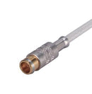 HUBER+SUHNER 24_MCX-75-2-1/113_NE 24_MCX-75-2-1/113_NE RF / Coaxial Connector MCX Straight Bulkhead Jack Crimp 75 ohm