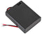 Multicomp PRO MP000374 Battery Box Switched Wired 4 x AAA