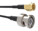 Amphenol RF 095-850-250M200 Cable BNC PLUG-SMA Plug 6.6FT