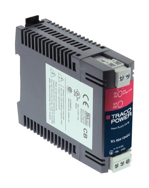 Tracopower TCL 024-105 DC DC/DC Converter 1 Output 24 W 5 V A