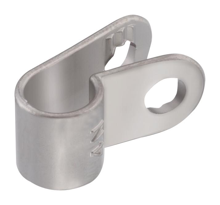 Wurth Elektronik 7425131 Fastener Screw Mount Cable Clamp 5.3 mm Metallized Nylon Natural 14.9 9.5