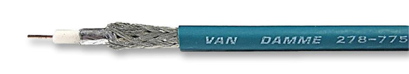 VAN Damme 278-775-000 Coaxial Cable Miniature HD Mini 75 ohm
