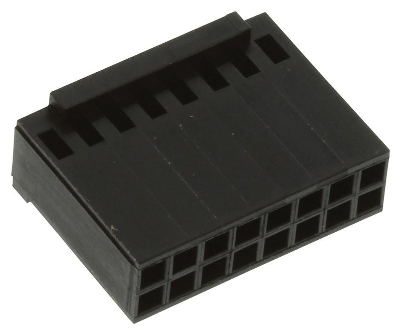 AMP - TE Connectivity 1-87631-2 1-87631-2 Connector Housing Receptacle 16 Ways 2.54 mm