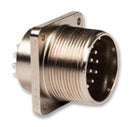 ITT Cannon CA02COME14SA7P CA02COME14SA7P Circular Connector CA-COM Box Mount Receptacle 7 Contacts Solder Pin Threaded 14SA-7