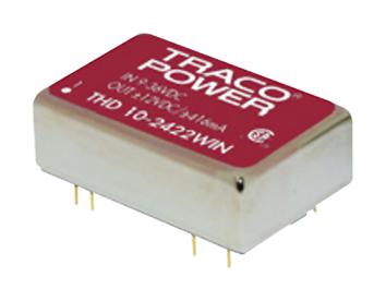 Tracopower THD 10-2423WIN Isolated Board Mount DC/DC Converter 2 Output 10 W 15 V 333 mA -15