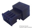 AMP - TE Connectivity 3-647002-4 IDC Connector Plug Male 2.54 mm 1 Row 4 Contacts Cable Mount