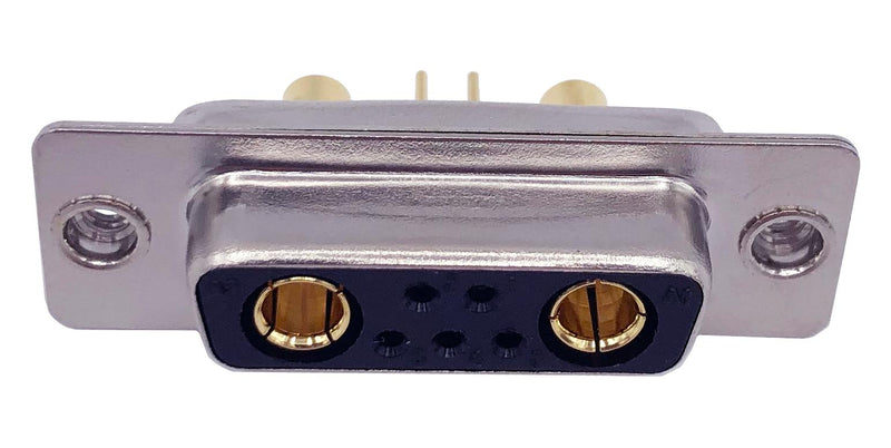 Norcomp 681M7W2203L111 681M7W2203L111 Combination Layout D Sub Connector Power-D 681M Series DA-7W2 Receptacle 7 Contacts New