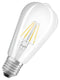 Ledvance 4058075434400 LED Light Bulb Filament Edison E27 Warm White 2700 K Not Dimmable 300&deg; New
