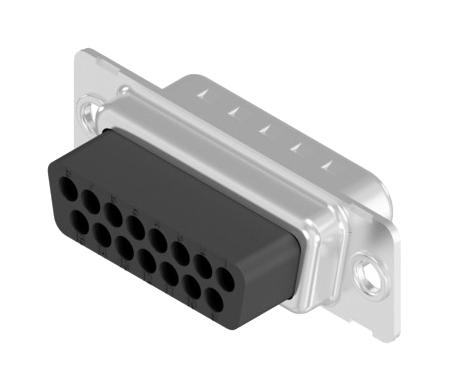 Amphenol Conec 163X10029X D Sub Connector Housing 15 Ways DA Plug Steel Body New