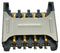 Multicomp MC002012 Memory Socket SIM 8 Contacts Phosphor Bronze Gold Plated