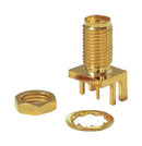 Mueller Electric BU-1420701871 RF / Coaxial Connector SMA Straight Jack Solder 50 ohm Beryllium Copper