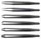 IDEAL-TEK K6PICF Tweezer, Kit, Carbon Fibre, ESD, 6 Pieces