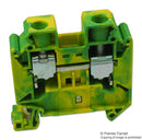 Phoenix Contact UT 16-PE DIN Rail Mount Terminal Block 2 Ways 16 AWG 4 mm&Acirc;&sup2; Screw 76 A