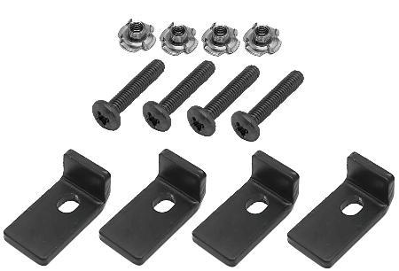 Penn Elcom G0780 KIT Large Grill Clamp Kit - Includes Clamps Screws and T-Nuts 31T9651