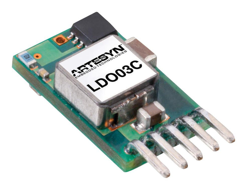 Artesyn Embedded Technologies LDO03C-005W05-VJ DC-DC Converter 0.59V TO 5.1V Module