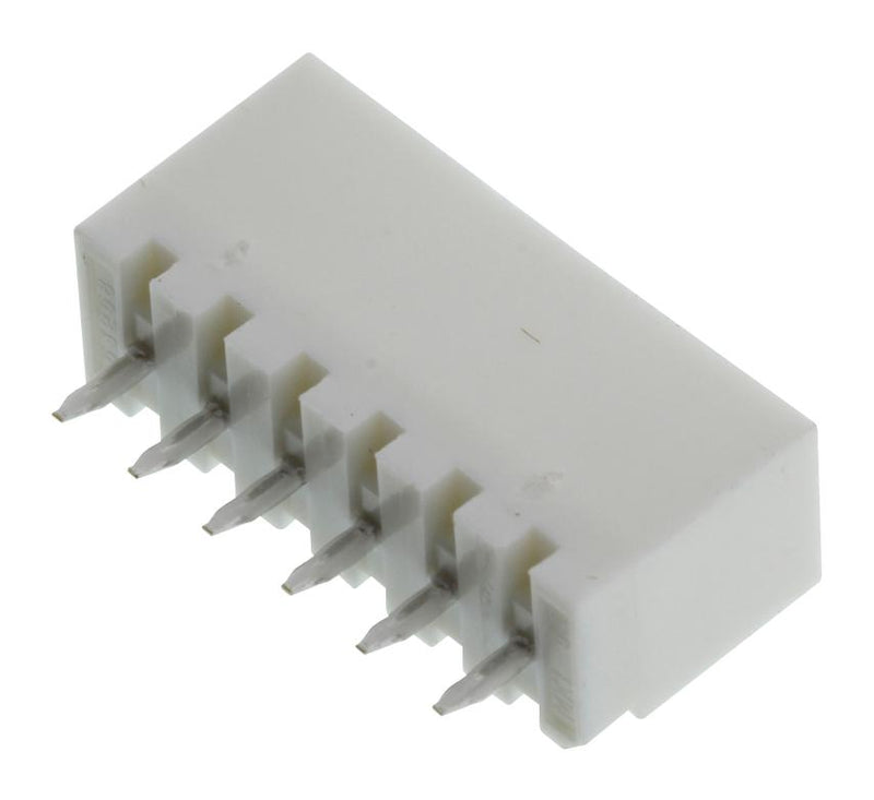 Molex 53258-0629 Pin Header Power 3.5 mm 1 Rows 6 Contacts Through Hole Straight Mighty-SPOX 53258 Series