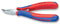 Knipex 35 42 115 115mm 45&deg; Bent Half-round Jaw Mirror Polished Electronic Pliers With Dual Component Handles
