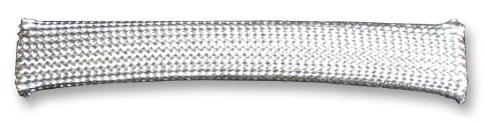 ALPHA WIRE PIF240 1/2A NA005 Sleeving, Uncoated Flexible, Braided, 30.5 m, 100 ft, 12.7 mm, Fibreglass, Natural