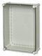 Fibox PC 3828 13 T-2FSH ENCL. PC ENCL. Plastic Enclosure IK08 (Side) / IK09 (Front) DIN Rail Polycarbonate 130 mm 278 378
