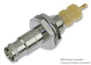 Kings 1064-1. RF/COAXIAL 10KV Bulkhead Jack Straight