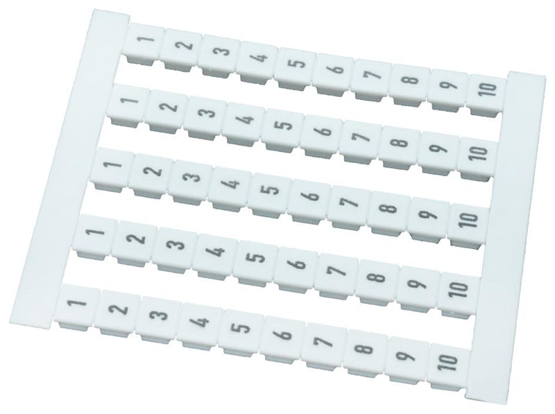 Weidmuller 0460660001 Terminal Marker 1-10 5MM