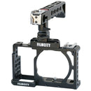 FILMCITY DSLM Video Cage with Top Handle for Select Sony Mirrorless