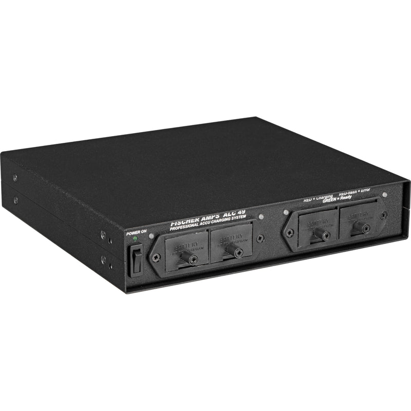 Fischer Amps ALC 49 - 9.5" Half Rack-Space Fast Charger for Four 9V Rechargeable Batteries