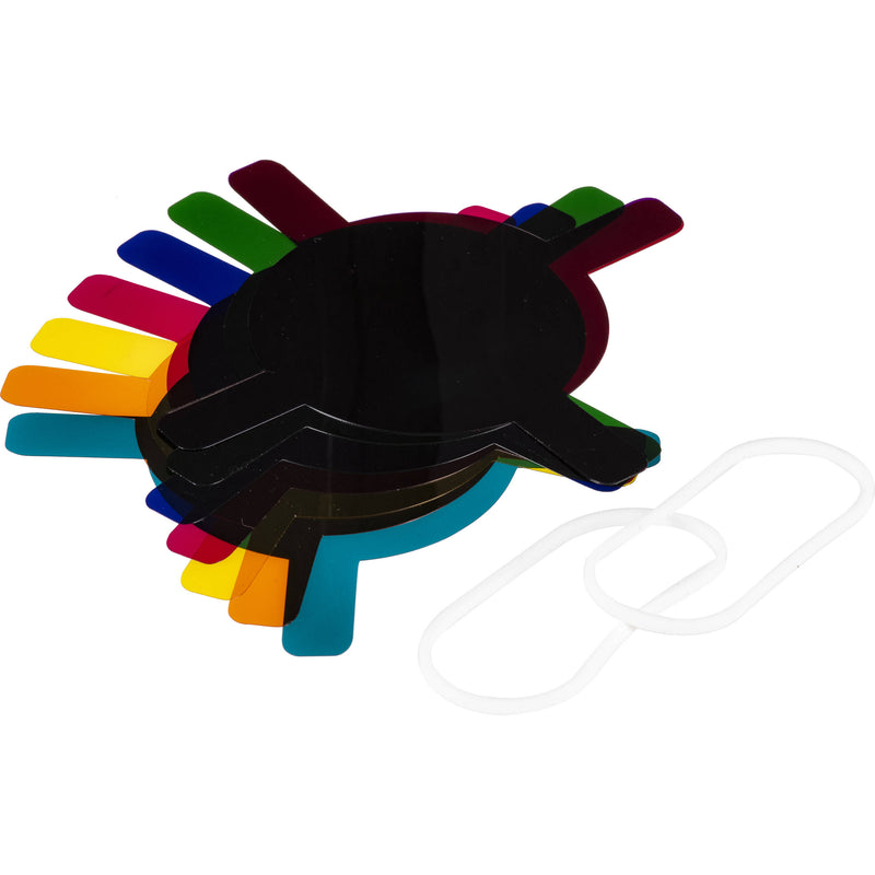 Flashgels Creative Color Gel Kit for Godox AD200 and Flashpoint eVOLV 200 Round Head Strobes