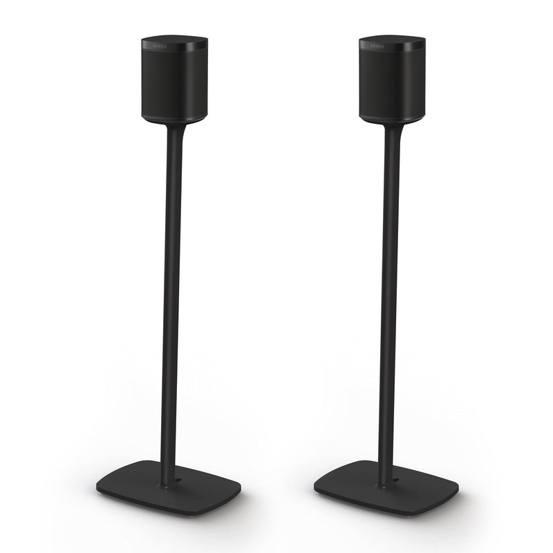 FLEXSON Floor Stands for Sonos One (Black, Pair)