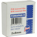Fomapan R100 Black and White Transparency Film (Double Standard 8mm, 32.8' Roll)