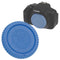 FotodioX Designer Body Cap for Canon EOS EF & EF-S Cameras (Blue)