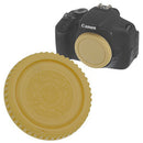 FotodioX Designer Body Cap for Canon EOS EF & EF-S Cameras (Gold)