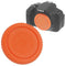 FotodioX Designer Body Cap for Canon EOS EF & EF-S Cameras (Orange)