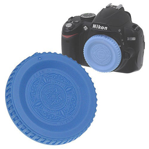 FotodioX Designer Body Cap for Nikon F SLR/DSLR Cameras (Blue)