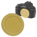 FotodioX Designer Body Cap for Nikon F SLR/DSLR Cameras (Gold)