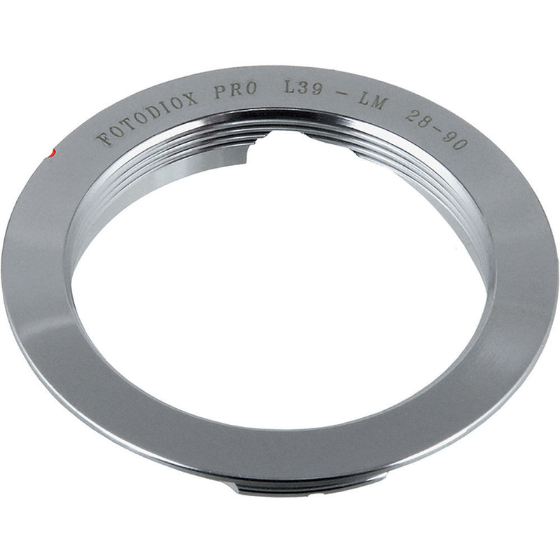 FotodioX M39 Lens to Leica M Camera Adapter (28mm/90mm Frame Lines)