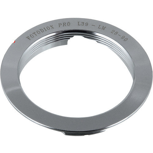FotodioX Pro Lens Adapter for M39 Lens to Leica M Camera (28/90mm)