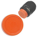 FotodioX Designer Body Cap for Nikon F Mount Camera (Orange)