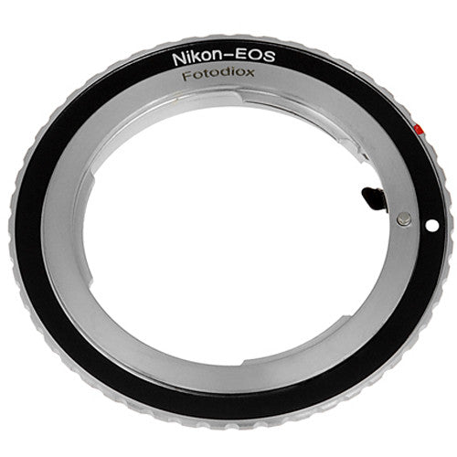 FotodioX Mount Adapter for Nikon F-Mount Lens to Canon EOS Camera
