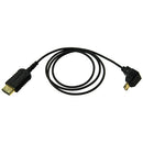 FREEFLY Right-Angle Mini-HDMI Type-C to HDMI Type-A Cable (27.56")